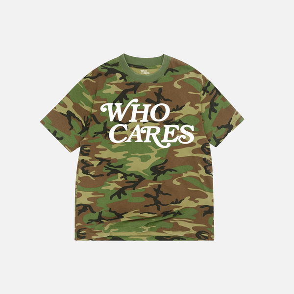 *PRE-ORDER* WC SCRIPT TEE - VINTAGE CAMO