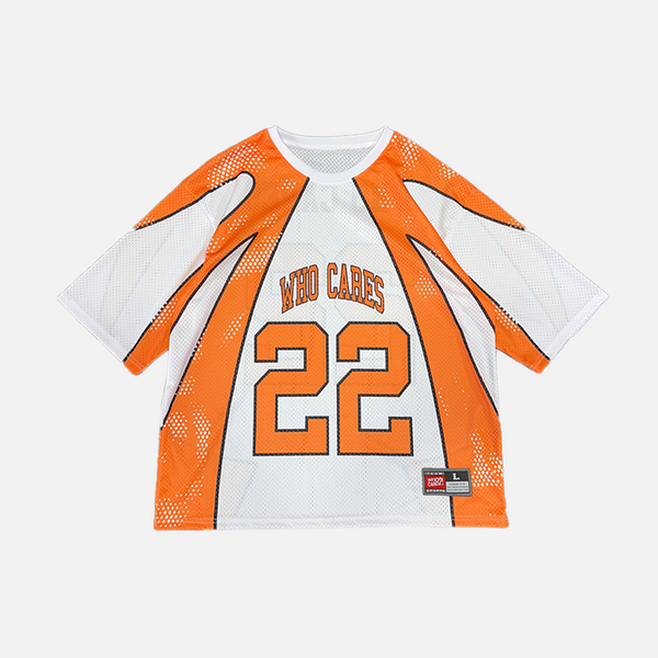 WC PRM SPORT JERSEY 002 - CITRUS ORANGE/WHITE