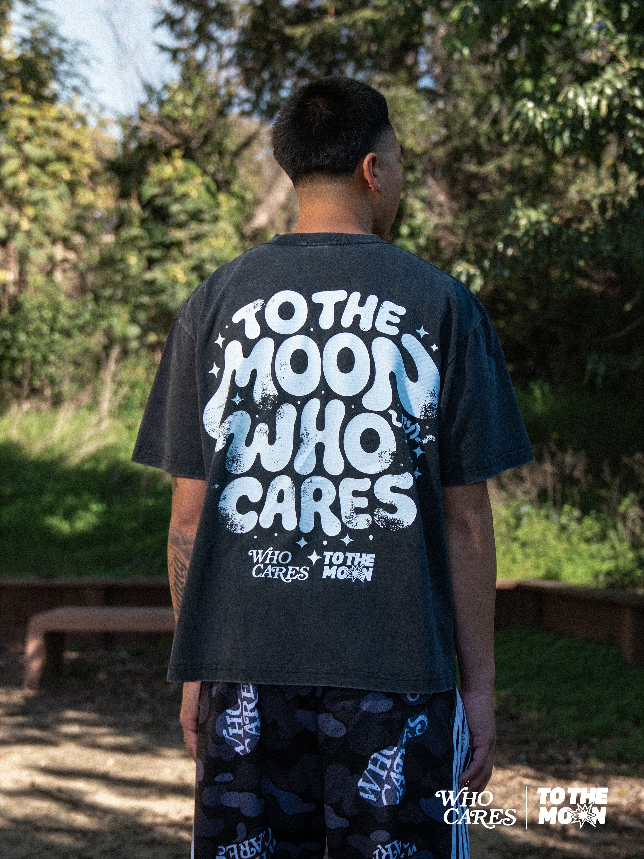 WC X TTM TEE - BLACK/WHITE