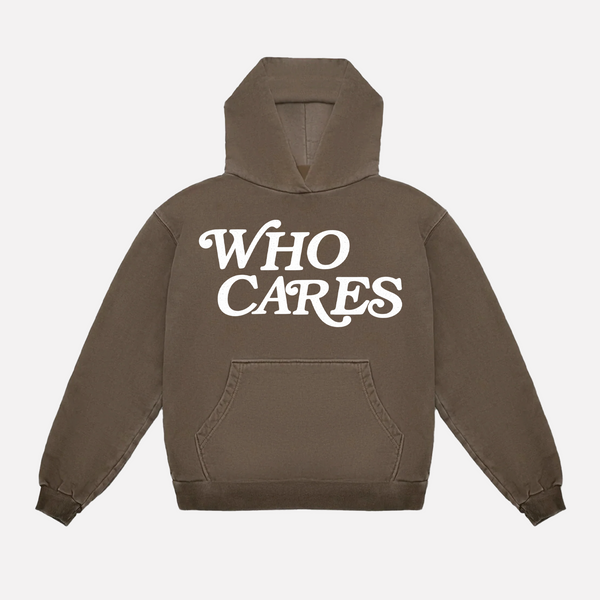 WC SCRIPT PRM HOODIE - MOCHA TRAIL