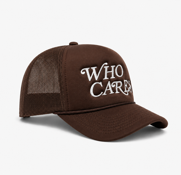 WC SCRIPT TRUCKER - BROWN/WHITE