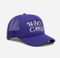 WC SCRIPT TRUCKER - PURPLE/WHITE