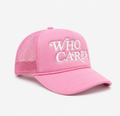 WC SCRIPT TRUCKER - LIGHT PINK/WHITE