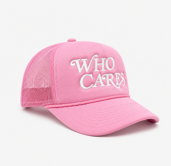 WC SCRIPT TRUCKER - LIGHT PINK/WHITE