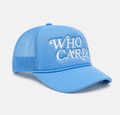 WC SCRIPT TRUCKER - LIGHT BLUE/WHITE