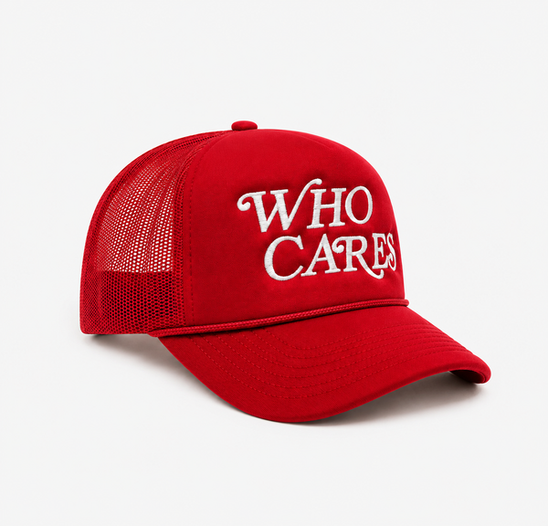 WC SCRIPT TRUCKER - RED/WHITE