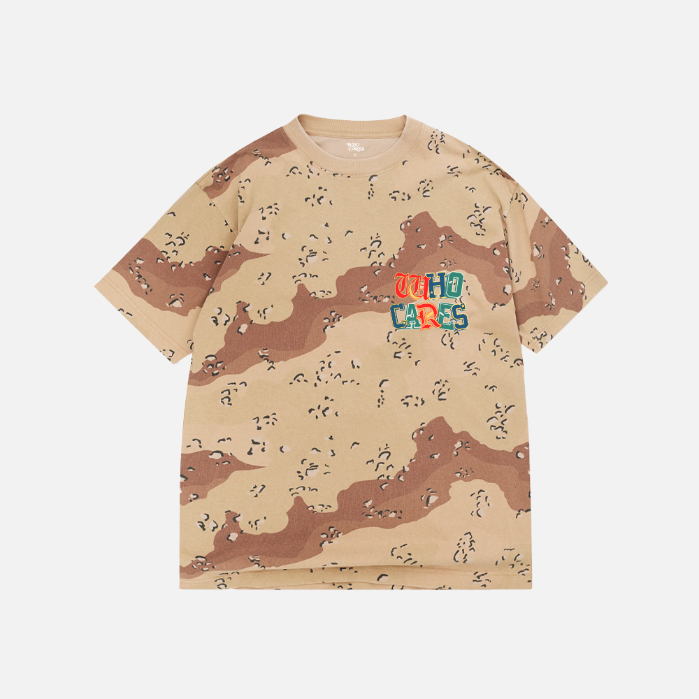 WC 9 YEAR REMIX TEE - DESERT CAMO
