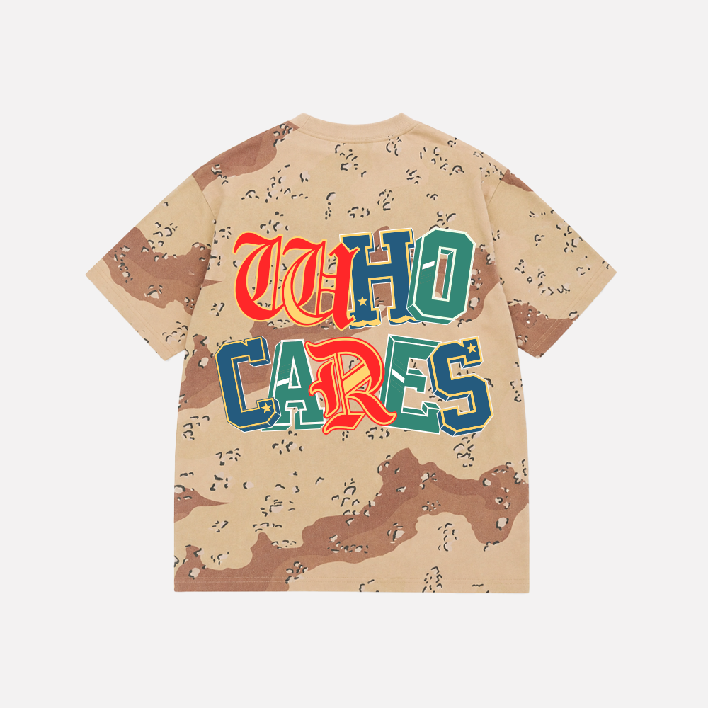 WC 9 YEAR REMIX TEE - DESERT CAMO