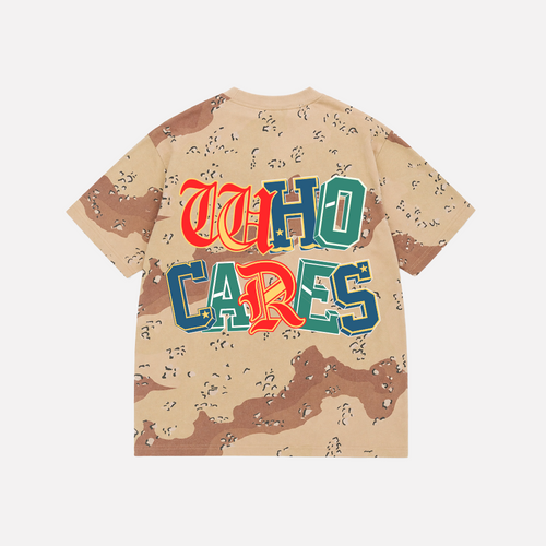 WC 9 YEAR REMIX TEE - DESERT CAMO