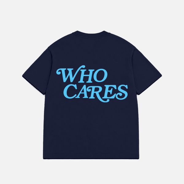 WC SCRIPT TEE - NAVY/THUNDER BLUE