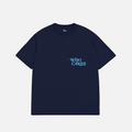 WC SCRIPT TEE - NAVY/THUNDER BLUE
