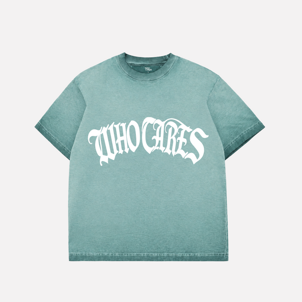 WC GOTH ARC TEE - WASHED SEAFOAM
