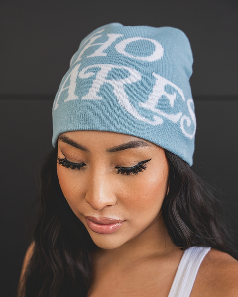 WC SCRIPT SKULLY - LIGHT BLUE