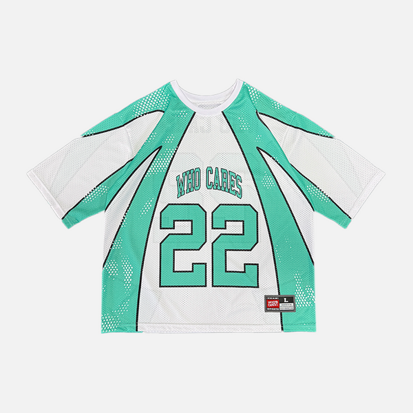 WC PRM SPORT JERSEY 002 - MINT ICE/WHITE