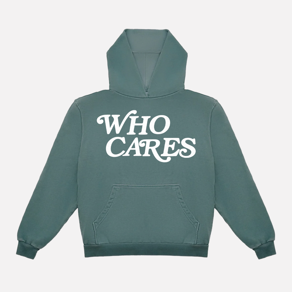 WC SCRIPT PRM HOODIE - MOSS FADE