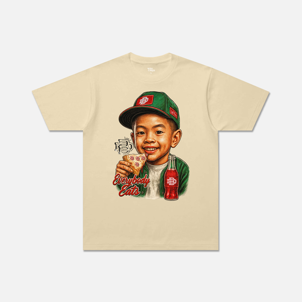 WCRC X BD "KAM" TEE - CREAM/MULTI