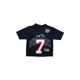 WC 7 YEAR FOOTBALL YOUTH JERSEY - BLACK/RED/WHITE