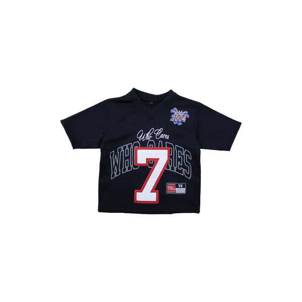 *PREORDER* WC 7 YEAR FOOTBALL YOUTH JERSEY - BLACK/RED/WHITE