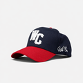 WC 5 PANEL SNAP BACK - NAVY/RED