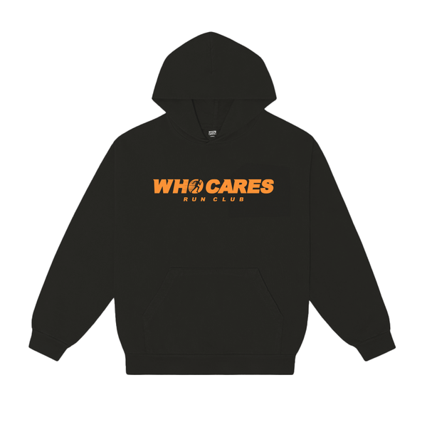 WCRC HOODIE - BLACK/SAFETY ORANGE