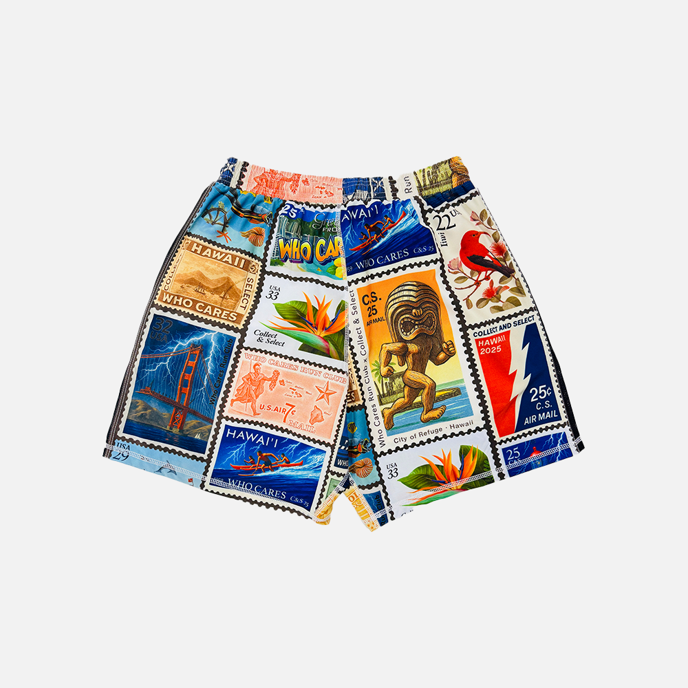 WC X CS "THE BAY TO HONOLULU"  HYRID SHORTS - MULTI