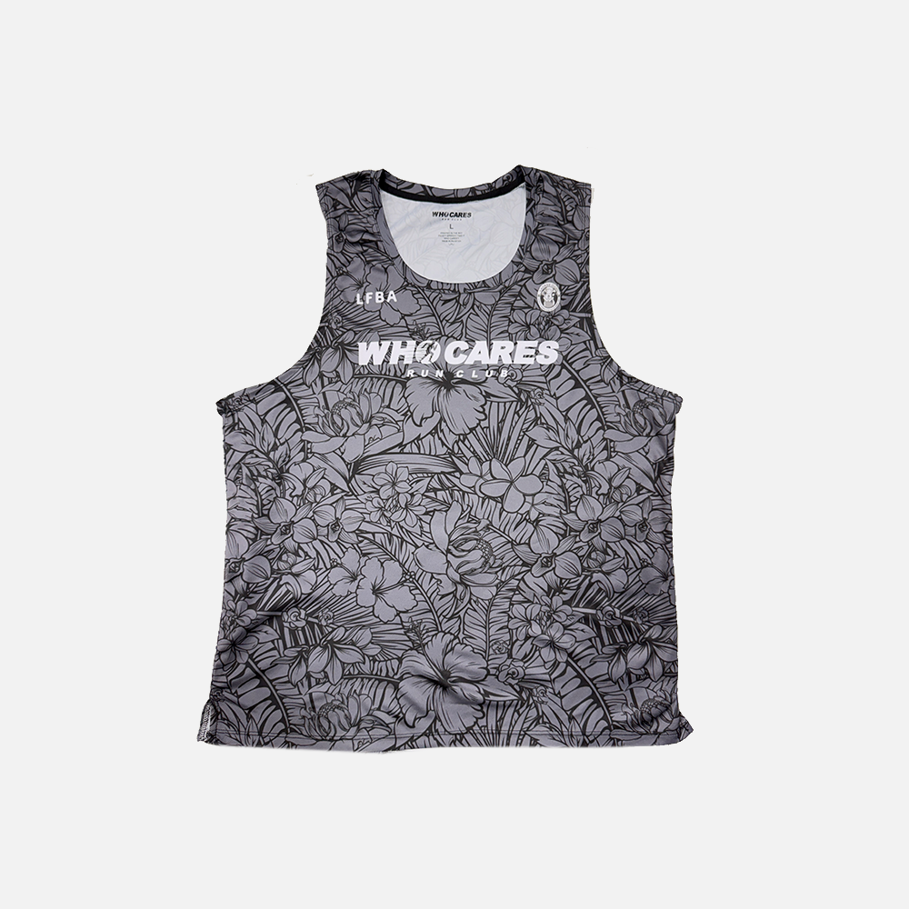 WC X SAVS "THE BAY TO HONOLULU"  DRI FIT TANK - CHARCOAL