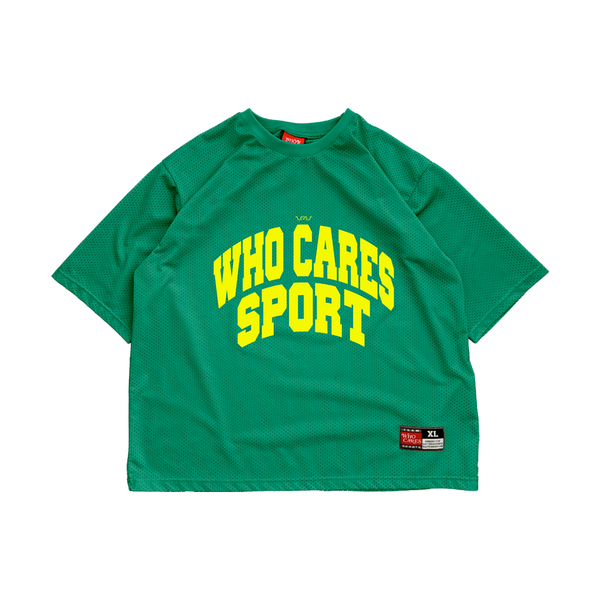 WC SPORT JERSEY - KELLY GREEN/YELLOW