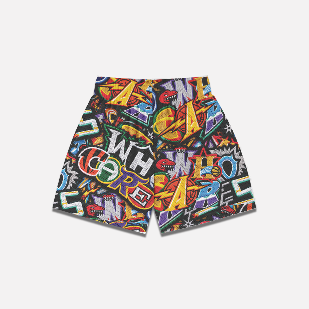 *PRE-ORDER* WC REMIX V2 MESH SHORTS - MULTI