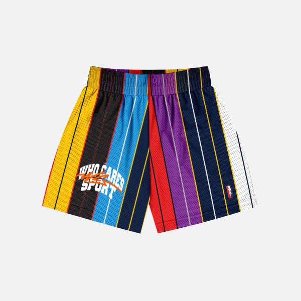 WC X CS "WHAT THE?!" JERSEY SHORTS - BLACK/MULTI