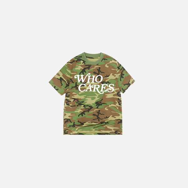 *PRE-ORDER* WC SCRIPT "FOR THE KIDS" TEE - VINTAGE CAMO/WHITE