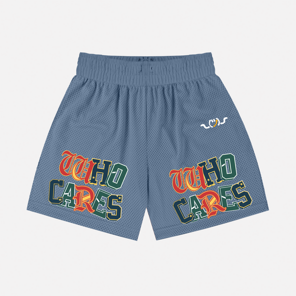 WC 9 YEAR REMIX MESH SHORTS - SLATE BLUE