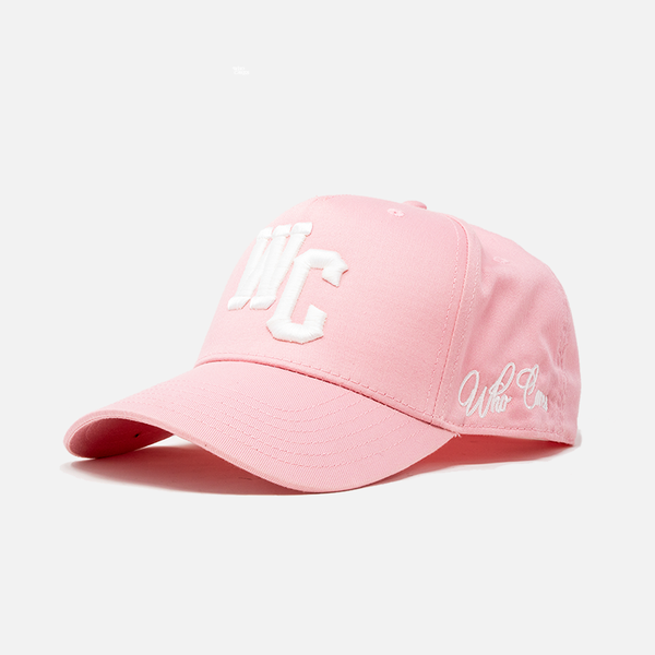 WC 5 PANEL SNAP BACK - LIGHT PINK/WHITE
