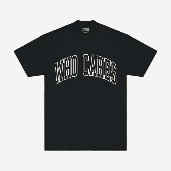 WC ARC PUFF TEE - BLACK/WHITE
