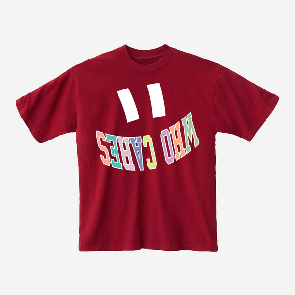 WC SMILE TEE - RED/MULTI