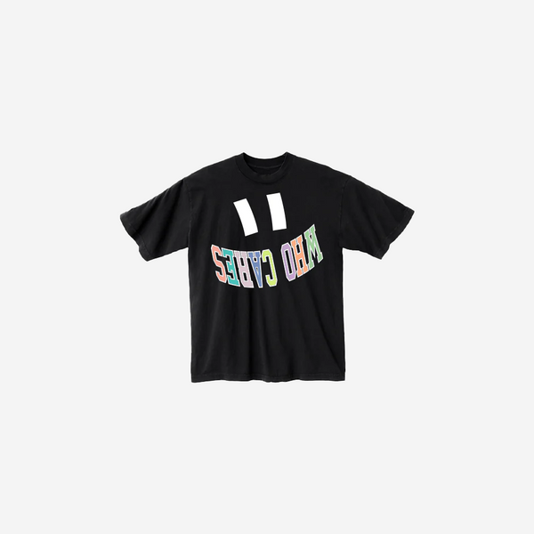 WC SMILE YOUTH TEE - BLACK/MULTI