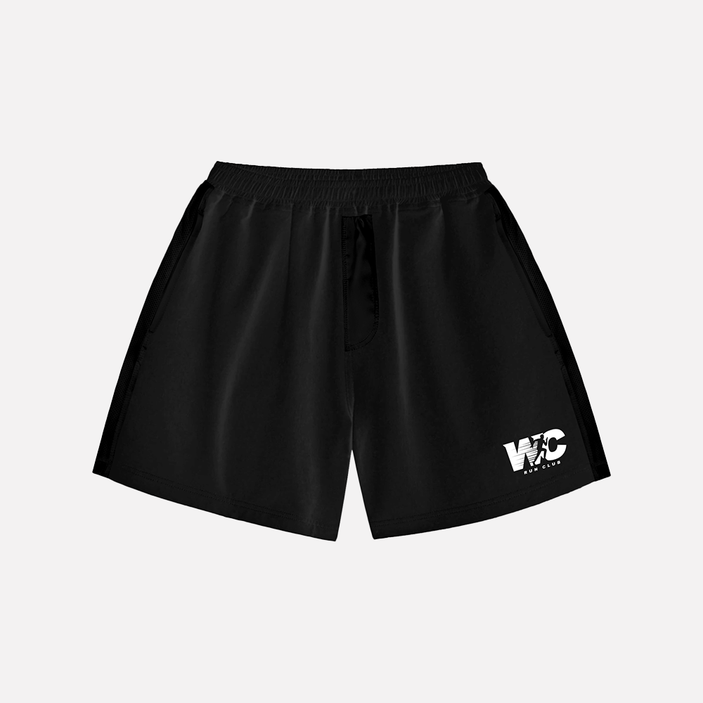 WCRC HYBRID SHORTS - BLACK